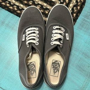 Vans lace up sneakers - woman’s 8 or mens 6.5